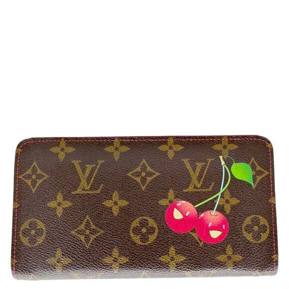 Louis Vuitton  Monogram Cerises Zippy Wallet Brown - Picture 1 of 12